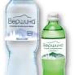 Вода "Вершина" 0,5 л (негазована)